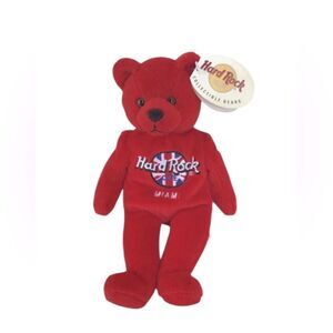 Hard Rock Cafe Miami Beanie Bear